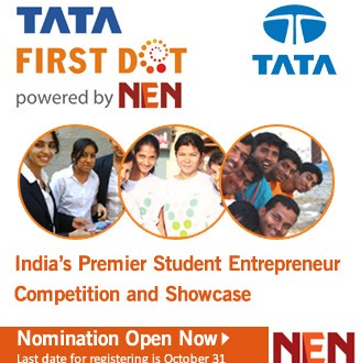 TATA First Dot, Powered By NEN Invites All Young Entrepreneurs!