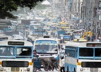 Growing Traffic Menace In Bangalore