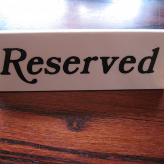 The “Reserved” Ladder To Success