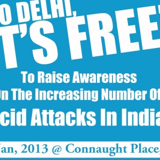 Delhi Youth Gear Up To Fight Against Acid Attacks: Here’s How You Can Join In
