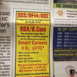 BBS-BFIA-BBE Course Merger: Has Delhi University Made A Blunder?