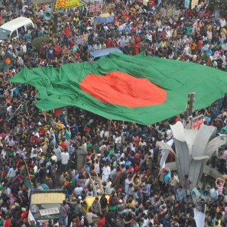 Millions Of People On The Streets Of Bangladesh #Shahbag Movement