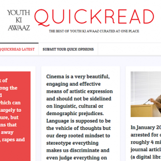 Introduction Youth Ki Awaaz QuickRead: Hard Hitting Opinions At A Glance
