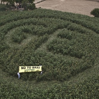 “Safe Food Is My Right”: Crop Circles Made In Different States To Oppose BRAI Bill