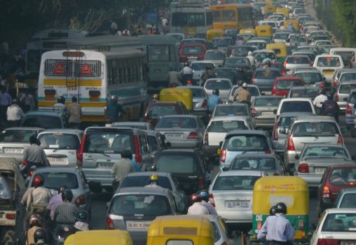 Increasing Traffic in India